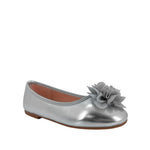Ballerinas Valeria para niña color plateado