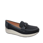 Mocasines Brenda para mujer color negro