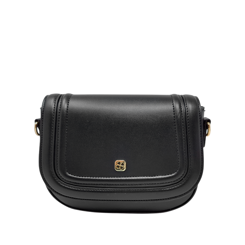 Cartera crossbody Julie para mujer color negro