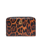 Billetera Karli para mujer color leopardo