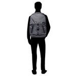 Mochila Kai unisex color gris