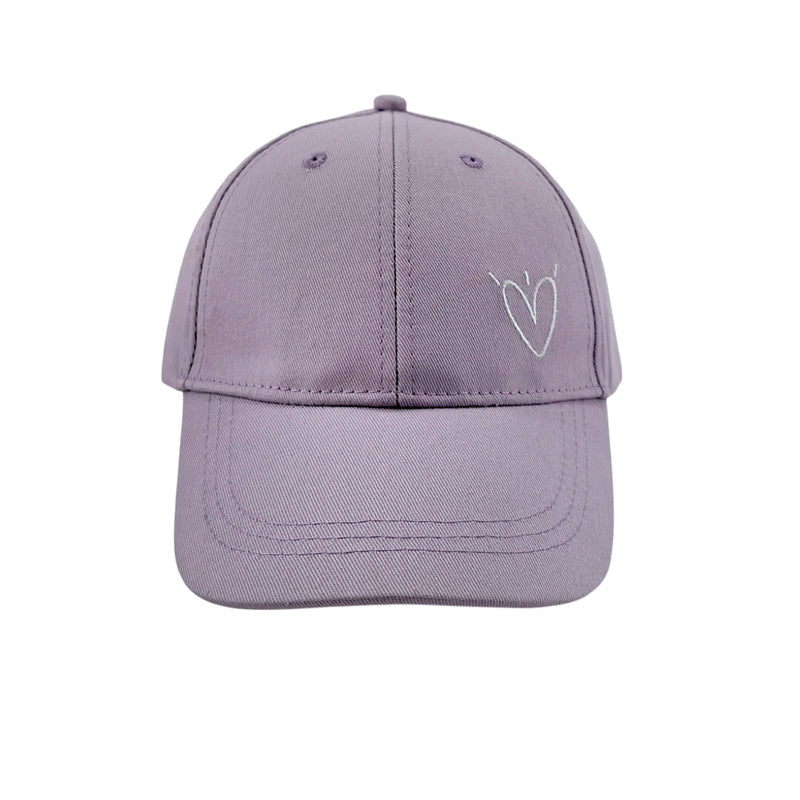 Gorra Juli unisex color morado