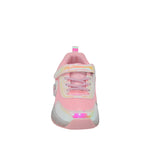 Sneakers con luces Rhinarol para niña color blush