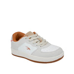 Sneakers Joey para niño color blanco y taupe