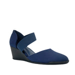 Cuña Nantha para mujer color navy