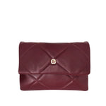 Cartera crossbody Katie para mujer color vino
