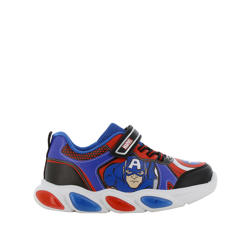 Tennis Capitán para niño color negro