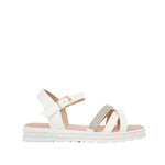 Sandalias Ari para niña color blanco