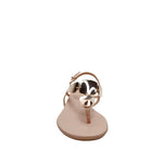 Sandalias de tacón Lisa para mujer color nude