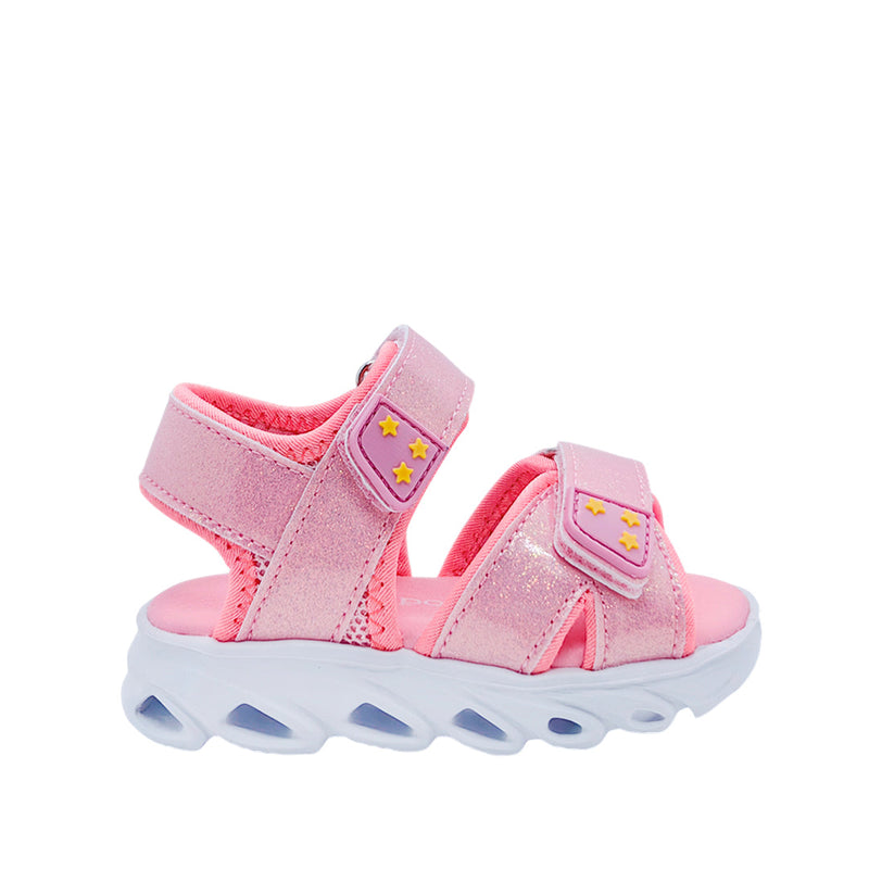 Sandalias Yuni para infante color rosado