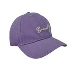 Gorra Brooklyn unisex color morado