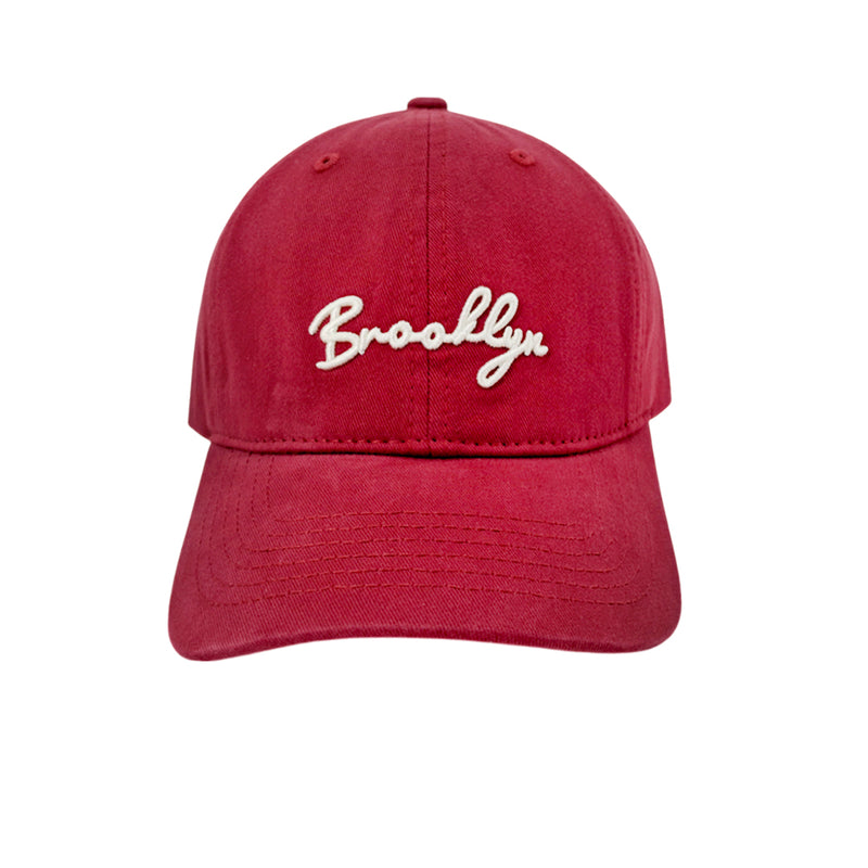 Gorra Brooklyn unisex color rojo