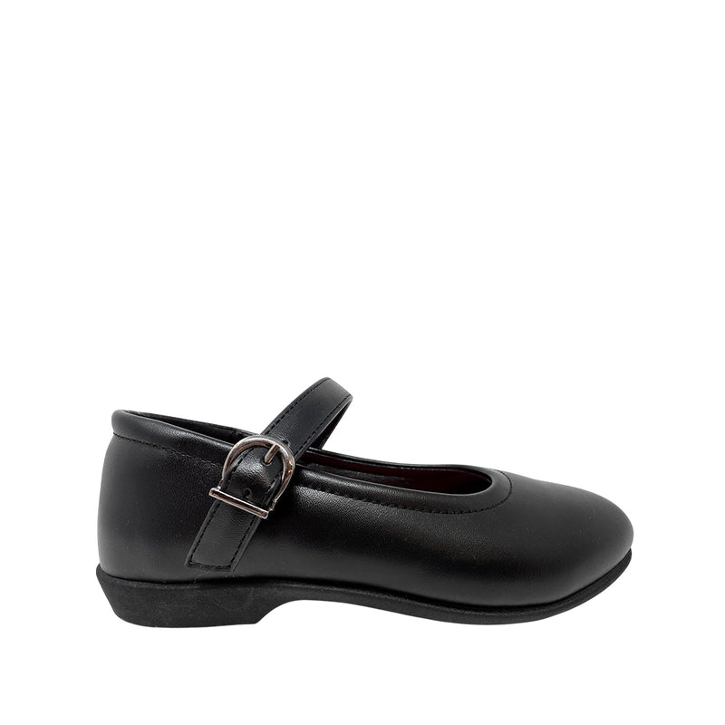 Zapatos escolares Gresia para niña color negro