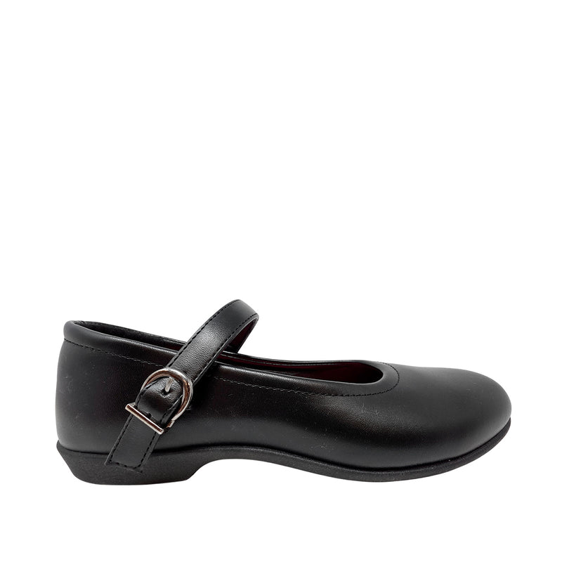 Zapatos escolares Gresia para niña color negro