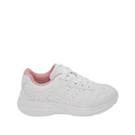 Tennis escolares Skye para niña color blanco