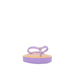 Sandalias Flats Karina para mujer color rosa