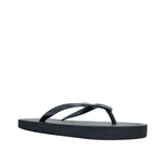 Sandalias Flats Marina para mujer color negro