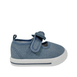 Canvas Boni para infante color denim