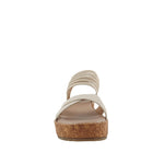 Sandalias Stacy para mujer color hueso