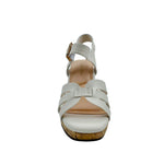 Sandalias Katherin para mujer color hueso