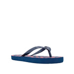 Sandalias Flats Carla para niña color navy