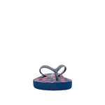 Sandalias Flats Carla para niña color navy