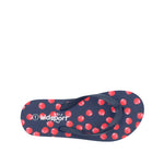 Sandalias Flats Carla para niña color navy