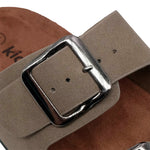 Sandalias Flats Camilo para niño color taupe