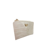 Billetera Lory para mujer color hueso