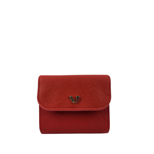Billetera Cory para mujer color rojo