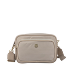 Cartera crossbody Adelie para mujer color beige