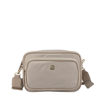 Cartera crossbody Adelie para mujer color beige