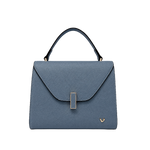 Cartera satchel Lilianne para mujer color celeste