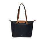 Cartera Tote Fabi para mujer color negro