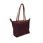 Cartera Tote Fabi para mujer color vino