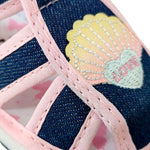 Canvas Gana para infante color denim