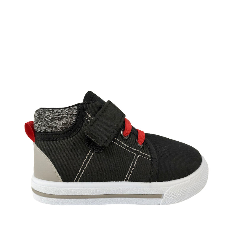Canvas Rony para infante color negro