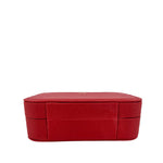 Joyero Aury unisex color rojo