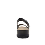 Sandalias flats Gladys para mujer color negro