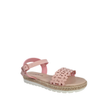 Sandalias flats Irene para niña color rosado