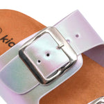 Sandalias Flats Beatriz para niña color lila