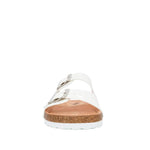 Sandalias Flats Beatriz para niña color blanco