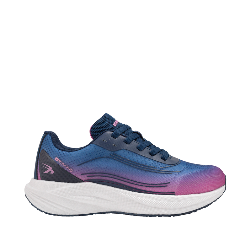 Tennis Aloha para mujer color azul y rosado
