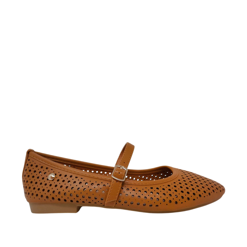 Ballerinas Sylvie para mujer color tan