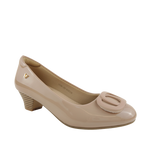 Tacones Fatima para mujer color nude
