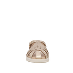 Sandalias flats Allie para infante color dorada