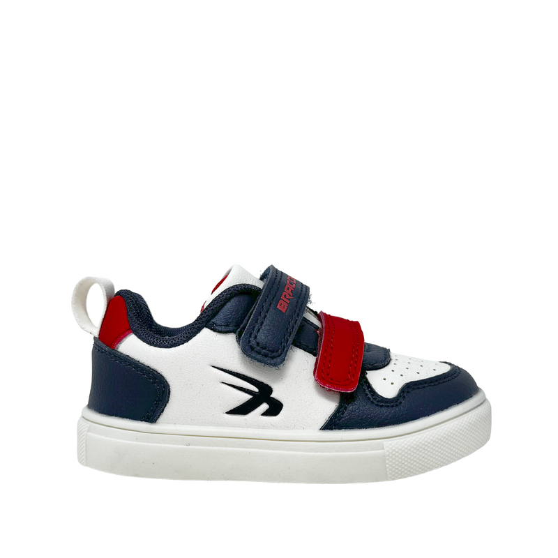 Sneakers Brody para infante color blanco y navy