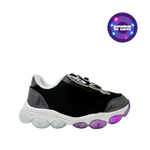 Tennis Frosty para infante color negro