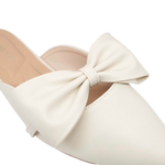 Mules Solene para mujer color hueso