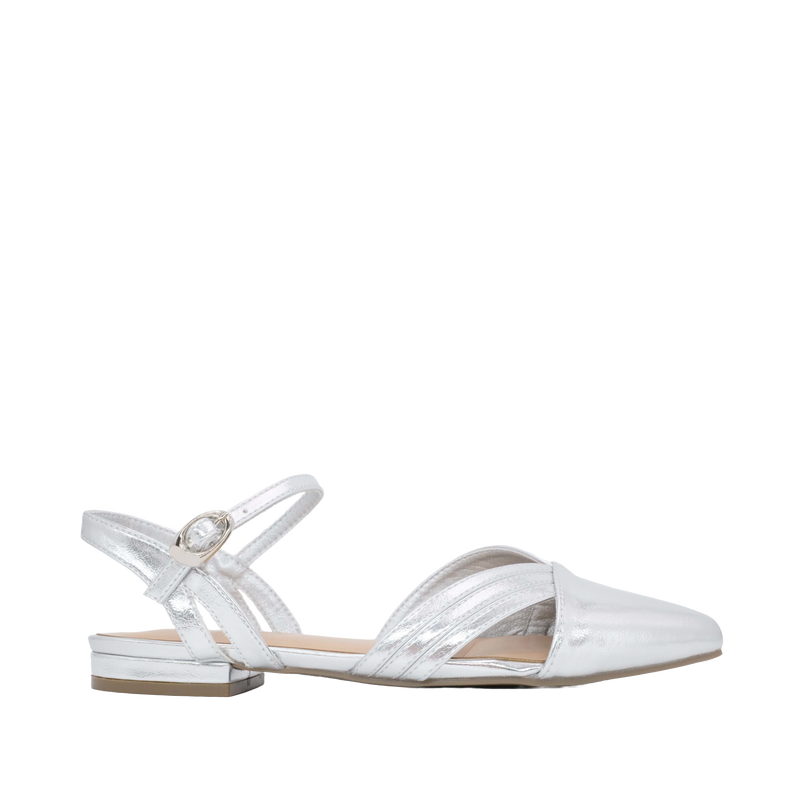 Ballerinas Nere para mujer color plata